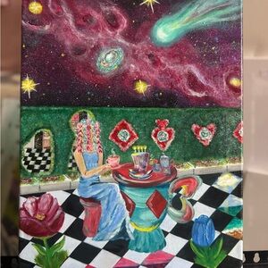 Colorful Surreal Art Canvas